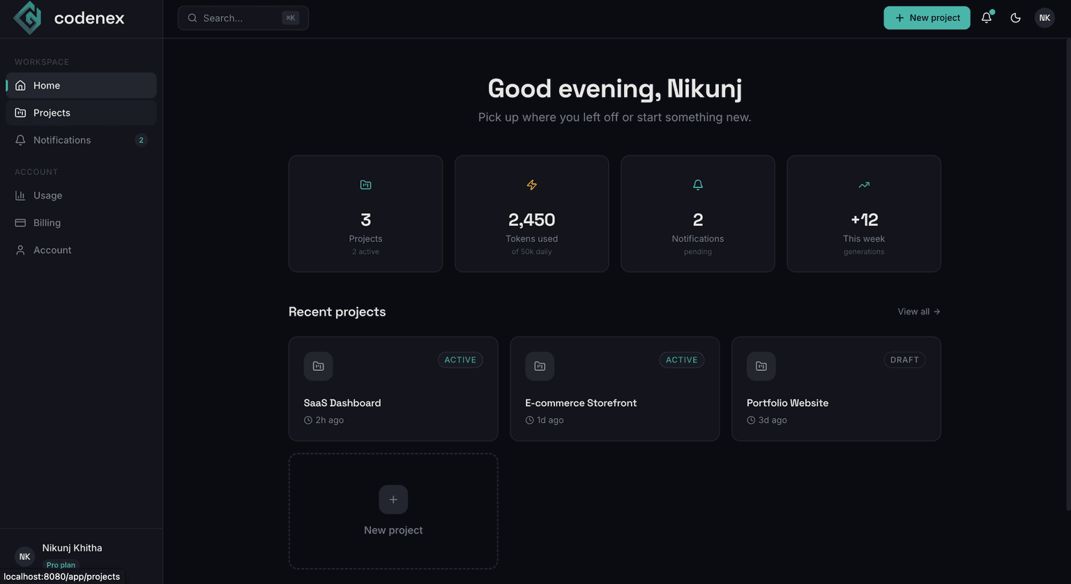 CodeNex Enterprise AI Builder Platform screenshot 4