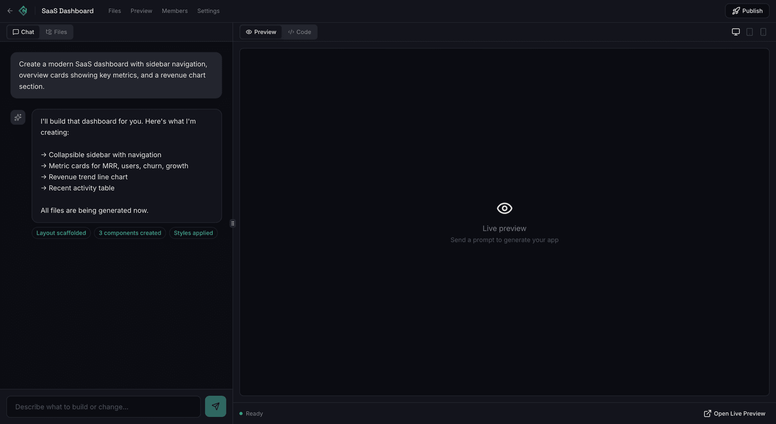 CodeNex Enterprise AI Builder Platform screenshot 5